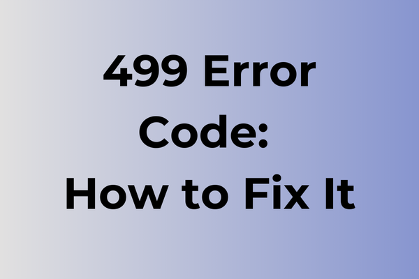 499 error code